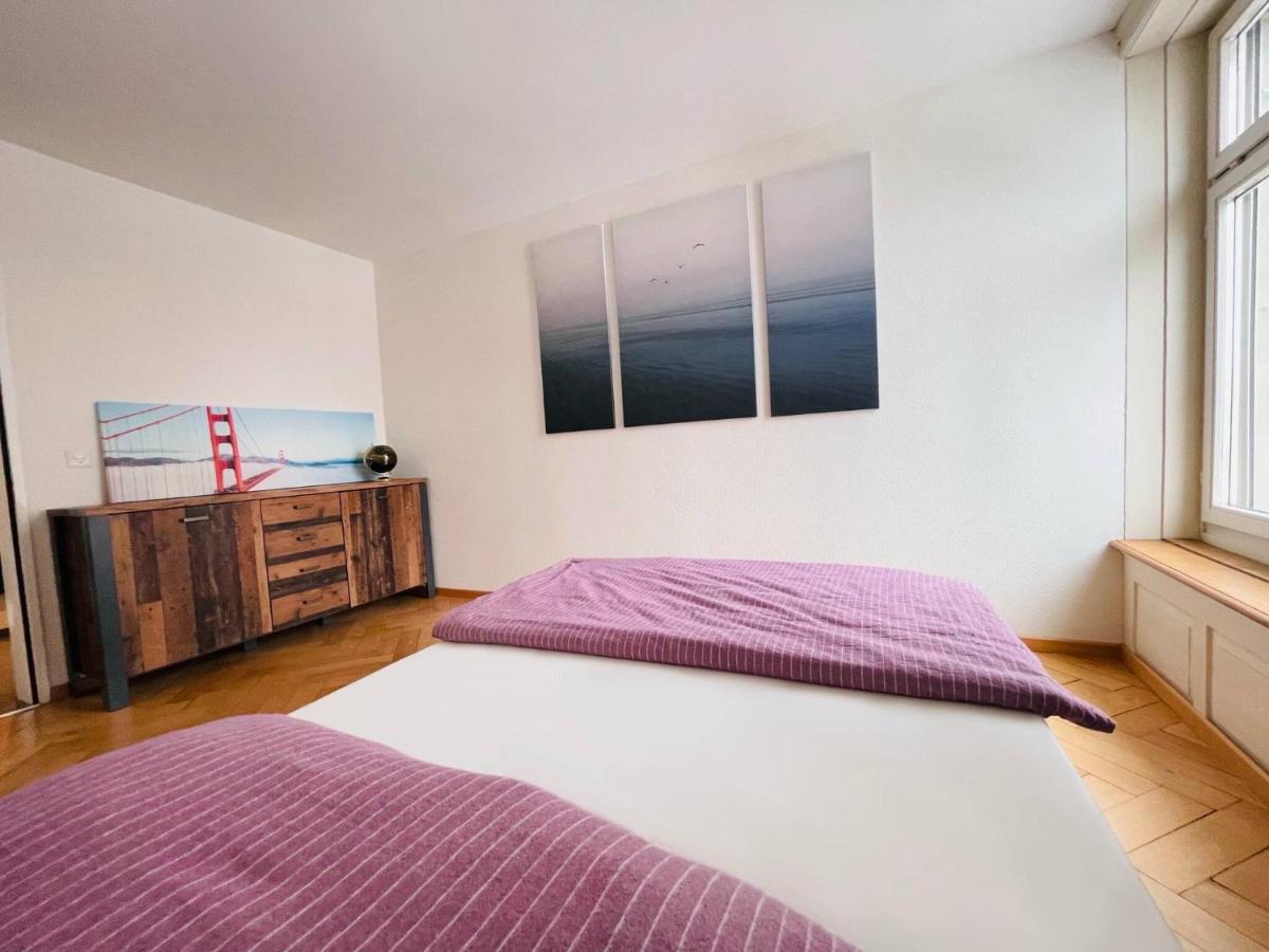 Beautiful, Bright, Large Apartment With Balcony Smarttv サンクト・ガーレン エクステリア 写真