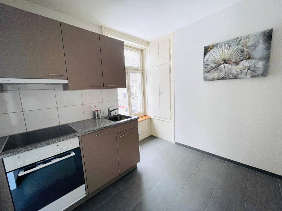 Beautiful, Bright, Large Apartment With Balcony Smarttv サンクト・ガーレン エクステリア 写真
