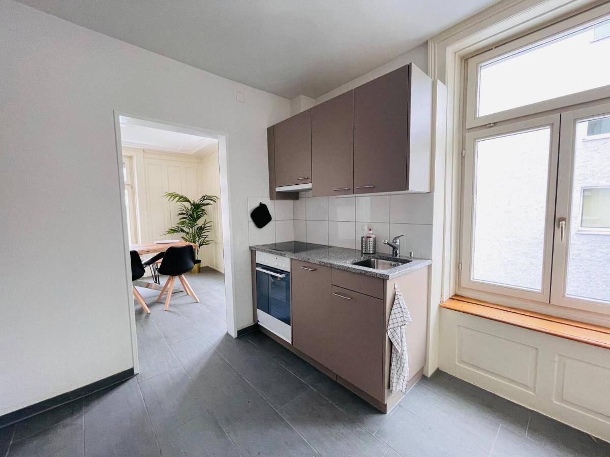Beautiful, Bright, Large Apartment With Balcony Smarttv サンクト・ガーレン エクステリア 写真