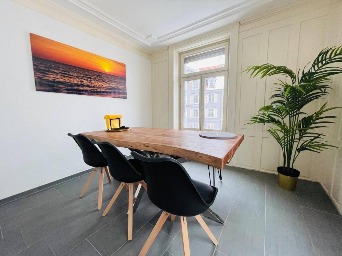 Beautiful, Bright, Large Apartment With Balcony Smarttv サンクト・ガーレン エクステリア 写真